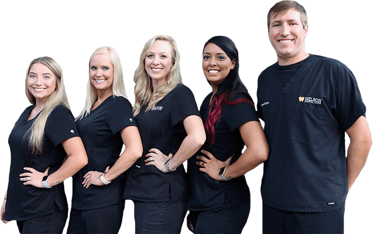 Team smiling
