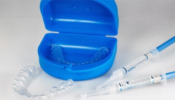 a take-home teeth whitening kit