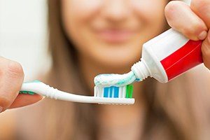 Toothbrush and toothpaste